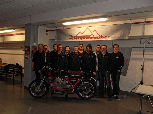 Bergschrauber Teammitglied